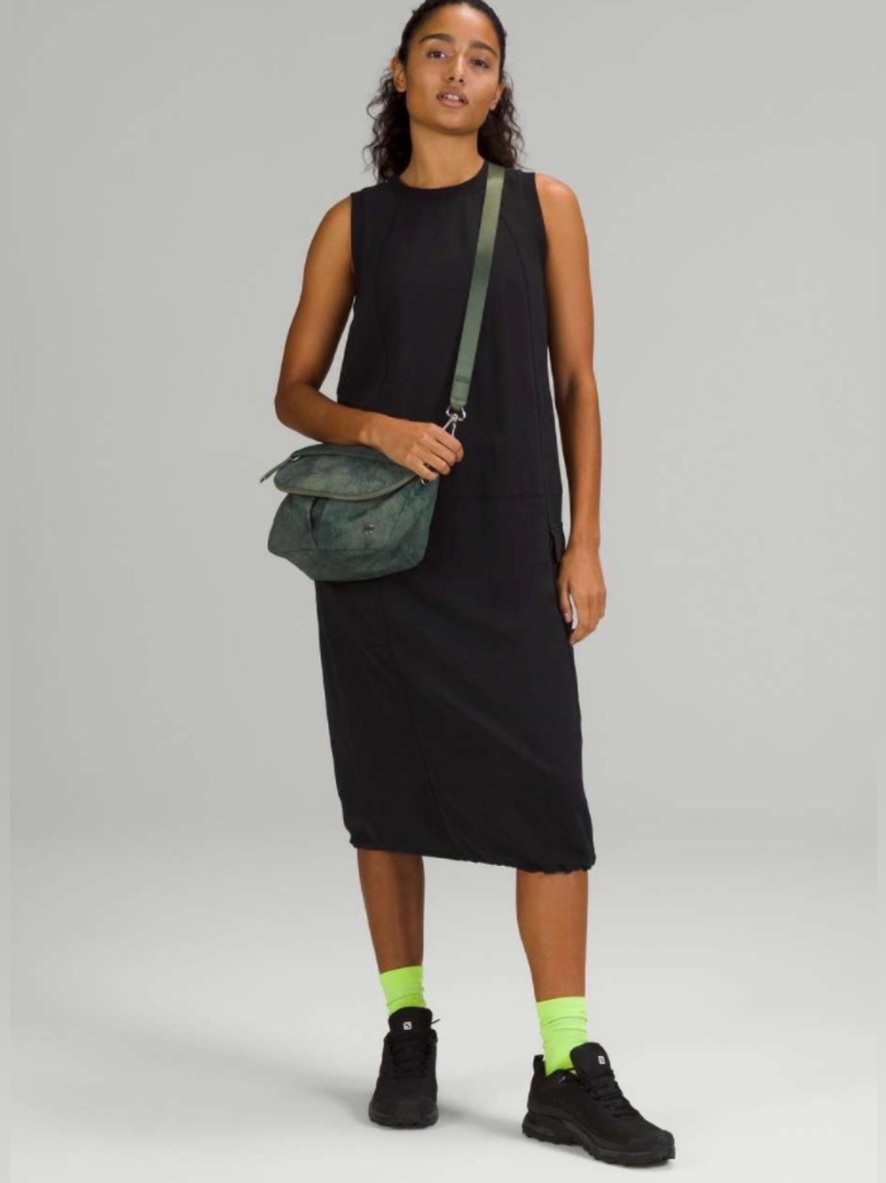 LULULEMON | All Night Festival Bag | 
Aquila Green Twill Multi | Crossbody | 5L
